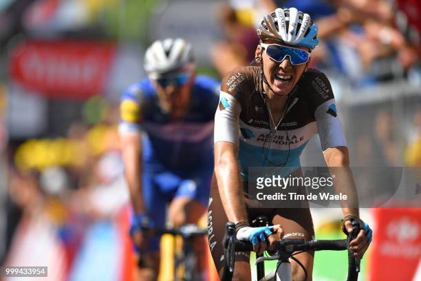 Arrival / Romain Bardet of France and Team AG2R La Mondiale / during the 105th Tour de France 2018, Stage 9 a 156,5 stage from Arras Citadelle to...