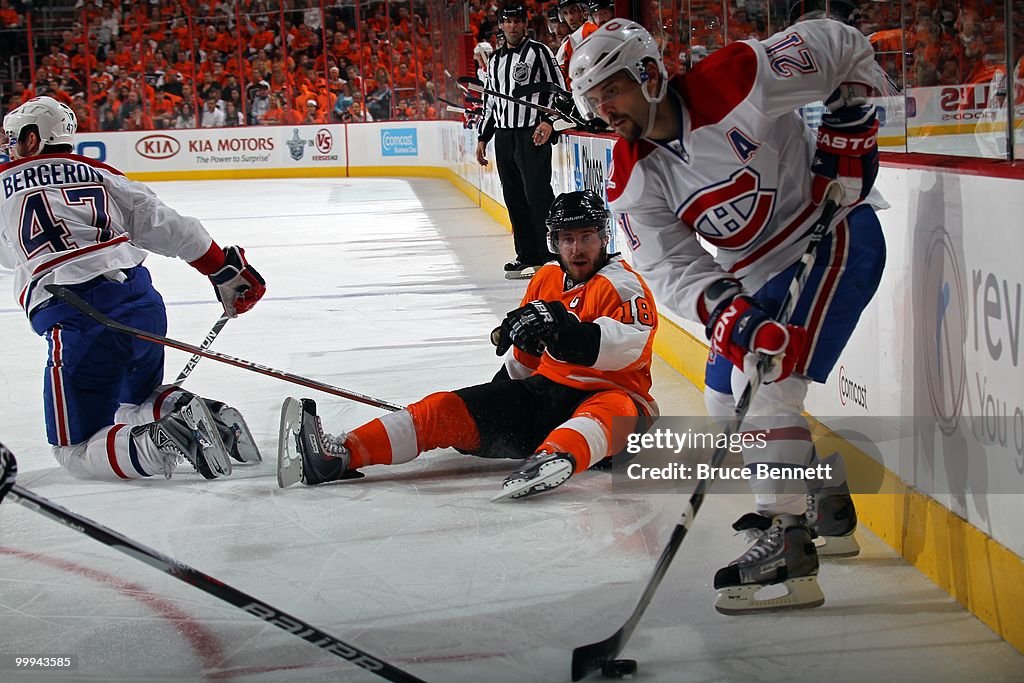 Montreal Canadiens v Philadelphia Flyers - Game One