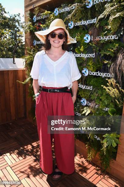 Daisy Ridley attends as Barclaycard present British Summer Time Hyde Park at Hyde Park on July 15, 2018 in London, England.