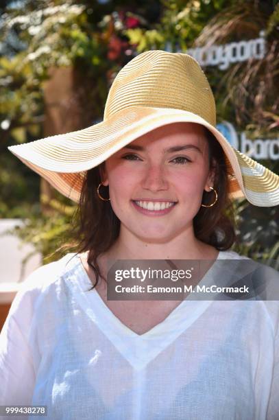 Daisy Ridley attends as Barclaycard present British Summer Time Hyde Park at Hyde Park on July 15, 2018 in London, England.