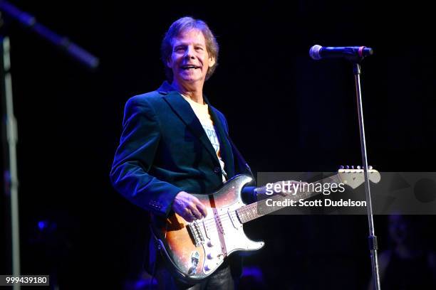 Singer Ron Dante of the classic pop band The Archies performs onstage during the Happy Together tour at Saban Theatre on July 14, 2018 in Beverly...