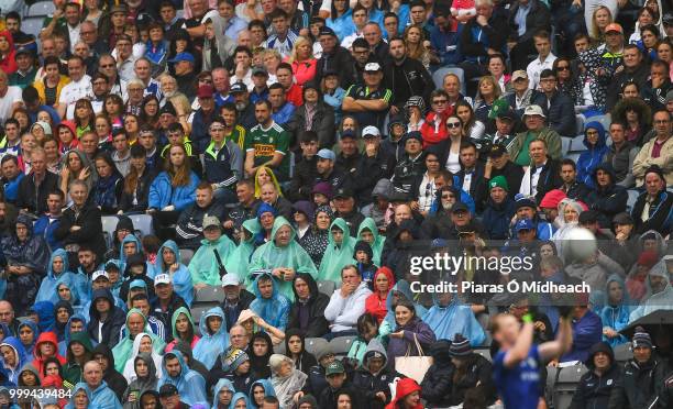 Dublin , Ireland - 15 July 2018; A general view of supporters in the Hogan Stand during the GAA Football All-Ireland Senior Championship...