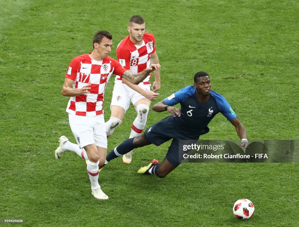 France v Croatia - 2018 FIFA World Cup Russia Final