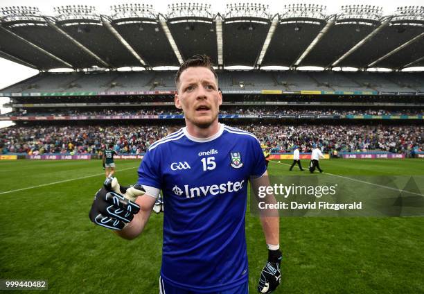 Dublin , Ireland - 15 July 2018; Conor McManus of Monaghan celebrates after the GAA Football All-Ireland Senior Championship Quarter-Final Group 1...