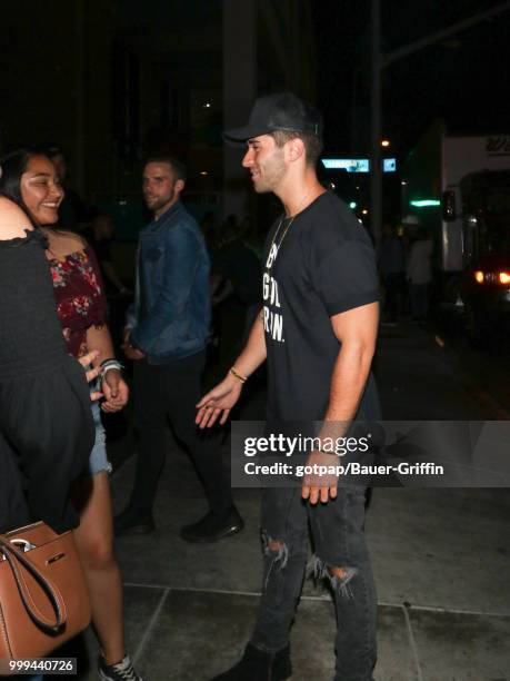 Jake Miller is seen on July 14, 2018 in Los Angeles, California.