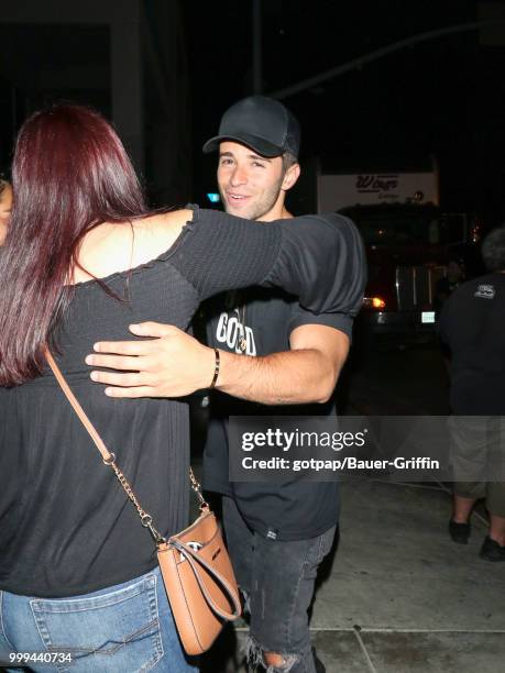 Jake Miller is seen on July 14, 2018 in Los Angeles, California.