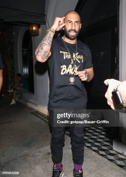 Yousef Erakat is seen on July 14, 2018 in Los Angeles, California.