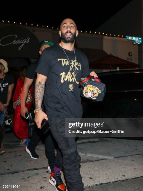Yousef Erakat is seen on July 14, 2018 in Los Angeles, California.