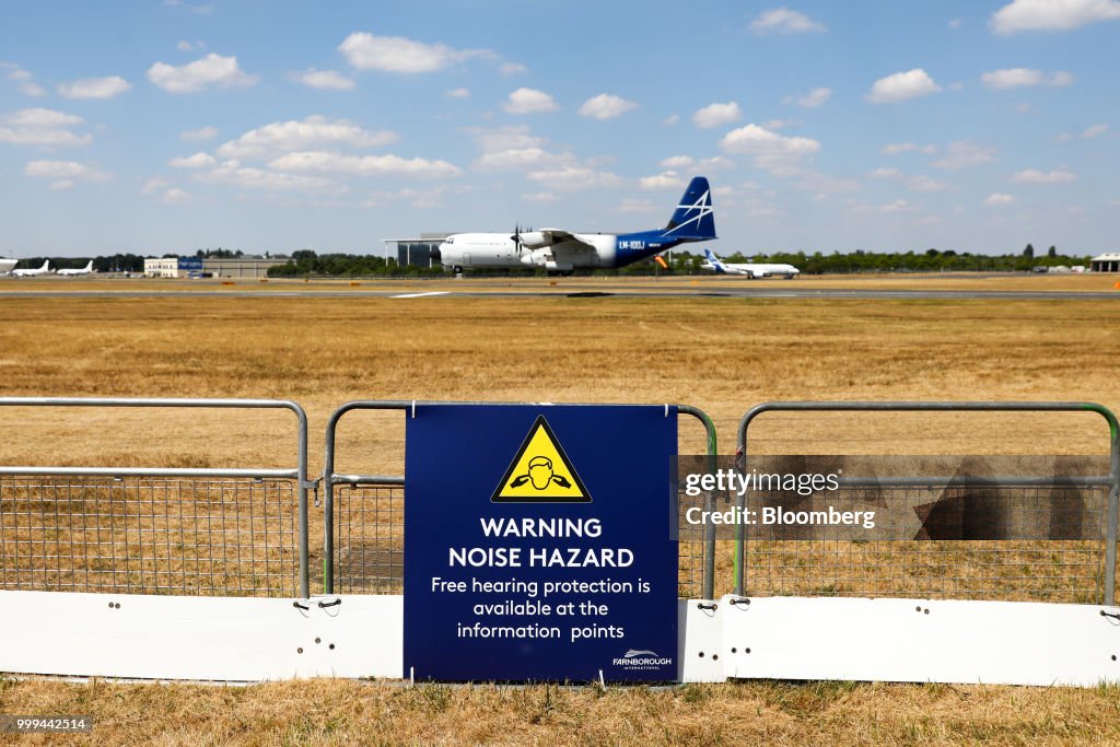 Preparations Ahead Of The Farnborough International Airshow 2018