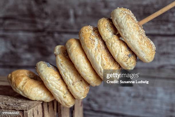 bagels - susanne stock pictures, royalty-free photos & images