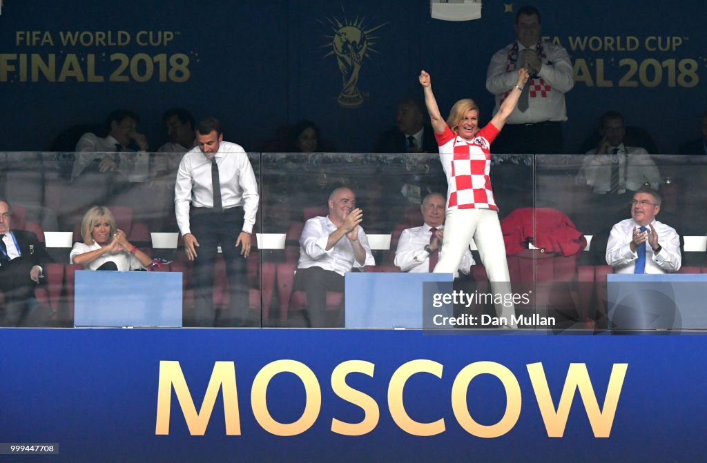 France v Croatia - 2018 FIFA World Cup Russia Final