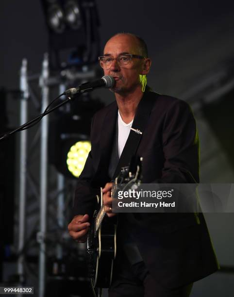 Andy Fairweather Low performs at Cornbury Festival at Great Tew Park on July 15, 2018 in Oxford, England.