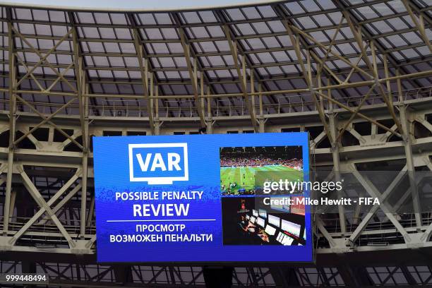 Var Review Sign Check Awarded Photos and Premium High Res Pictures - Getty Images