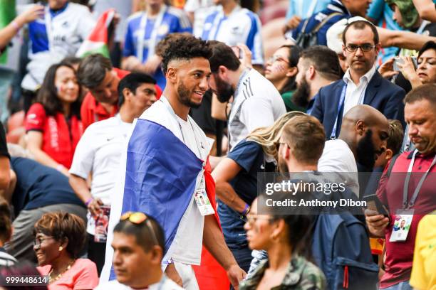 Tony Yoka during the World Cup Final match between France and Croatia at Luzhniki Stadium on July 15, 2018 in Moscow, Russia.