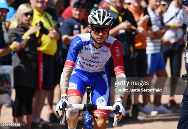 Start / Rudy Molard of France and Team Groupama FDJ / during the 105th Tour de France 2018, Stage 9 a 156,5 stage from Arras Citadelle to Roubaix on...