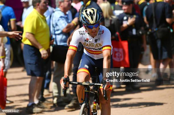 Start / Gorka Izagirre of Spain and Bahrain Merida Pro Team / during the 105th Tour de France 2018, Stage 9 a 156,5 stage from Arras Citadelle to...