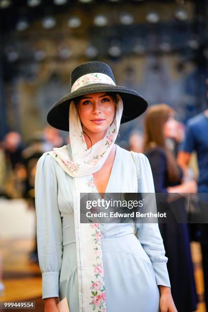 Guest attends the Ulyana Sergeenko Haute Couture Fall Winter 2018/2019 show as part of Paris Fashion Week on July 3, 2018 in Paris, France.