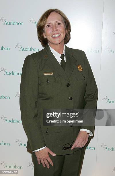 Superintendent of Yellowstone National Park Suzanne Lewis attends the 7th Annual National Audubon Society's Women In Conservation luncheon at The...