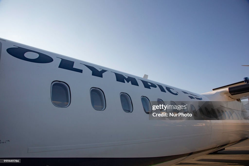Flying with Olympic Air in Greece