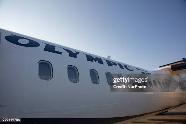 Olympic Air is a regional airline based in Athens International Airport in Greece, owned by Aegean Airlines. The fleet consists fully of Turboprop...
