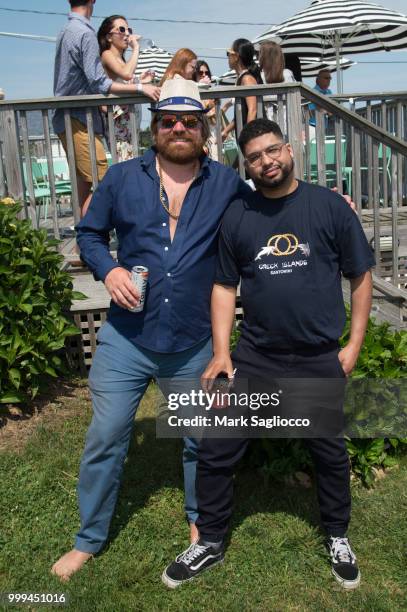 Jazz Bueno attends the Modern Luxury + The Next Wave at Breakers Montauk on July 14, 2018 in Montauk, New York.