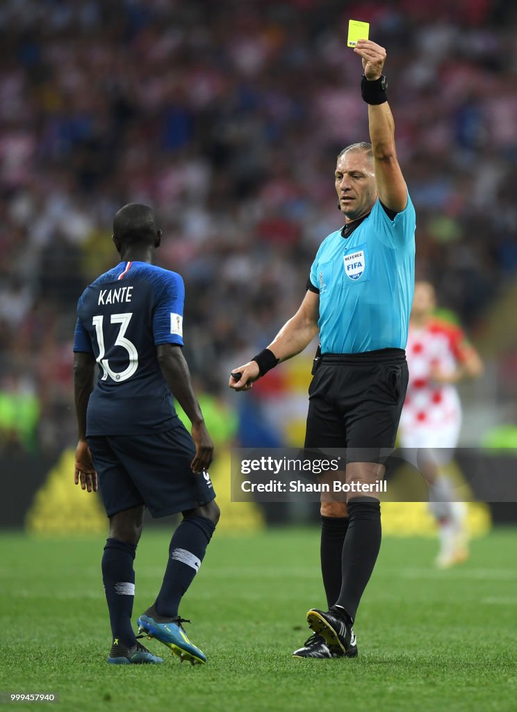 France v Croatia - 2018 FIFA World Cup Russia Final