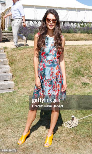 Sarah Ann Macklin attends Cartier Style Et Luxe at The Goodwood Festival Of Speed, Goodwood, on July 15, 2018 in Chichester, England.