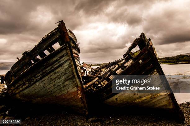 mull shipwreck - stokes stock pictures, royalty-free photos & images