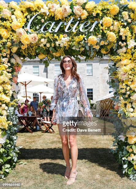 Charlotte Pallister attends Cartier Style Et Luxe at The Goodwood Festival Of Speed, Goodwood, on July 15, 2018 in Chichester, England.
