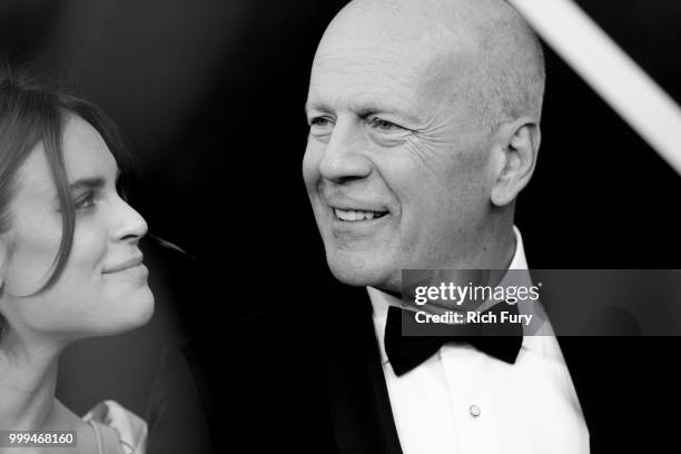 Bruce Willis attends the Comedy Central Roast of Bruce Willis at Hollywood Palladium on July 14, 2018 in Los Angeles, California.