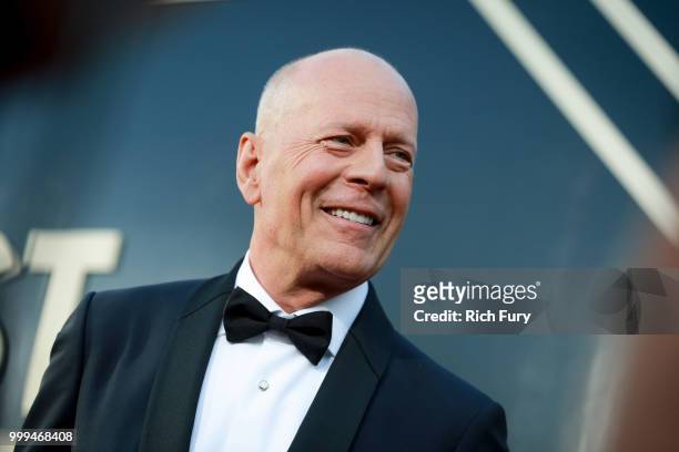 Bruce Willis attends the Comedy Central Roast of Bruce Willis at Hollywood Palladium on July 14, 2018 in Los Angeles, California.