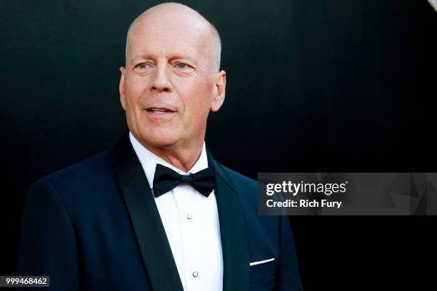 Bruce Willis attends the Comedy Central Roast of Bruce Willis at Hollywood Palladium on July 14, 2018 in Los Angeles, California.