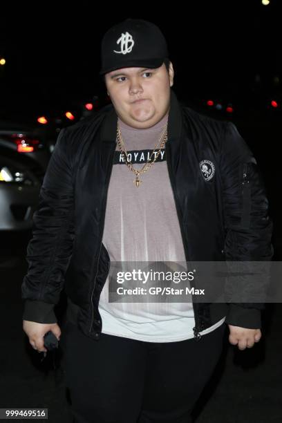 Jovan Armand is seen on Junly 14, 2018 in Los Angeles, CA.