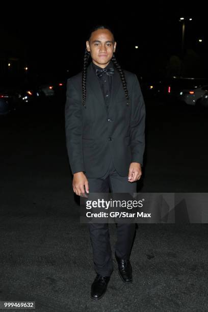 Siaki Sii is seen on Junly 14, 2018 in Los Angeles, CA.