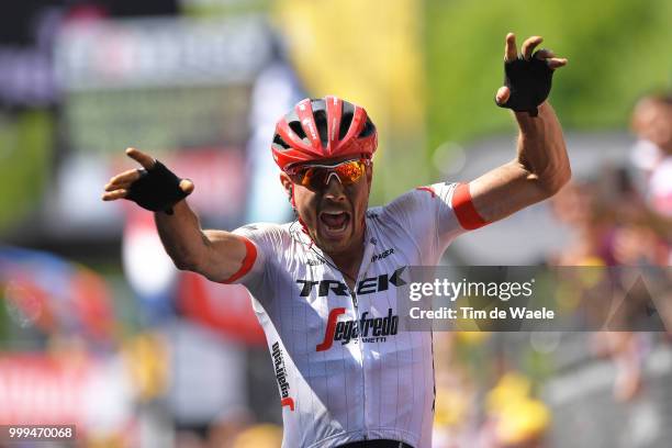 Arrival / John Degenkolb of Germany and Team Trek Segafredo / Celebration / during the 105th Tour de France 2018, Stage 9 a 156,5 stage from Arras...