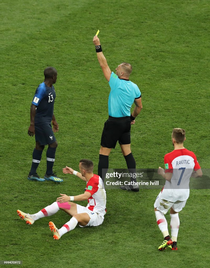 France v Croatia - 2018 FIFA World Cup Russia Final