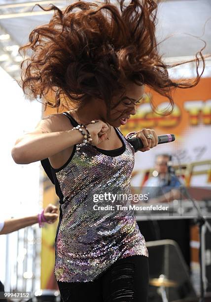 Alexis Jordan performs as part of KIIS FM's Wango Tango 2010 at Staples Center on May 15, 2010 in Los Angeles, California.