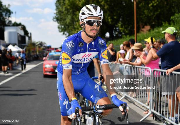 Arrival / Julian Alaphilippe of France and Team Quick-Step Floors / during the 105th Tour de France 2018, Stage 9 a 156,5 stage from Arras Citadelle...