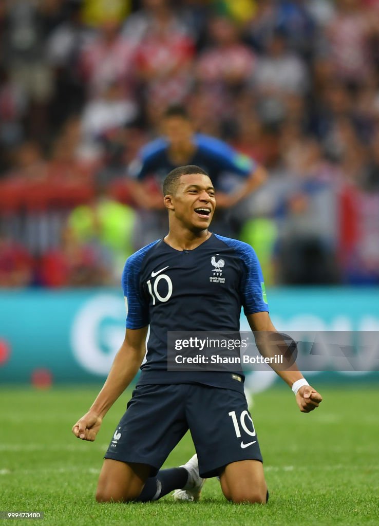 France v Croatia - 2018 FIFA World Cup Russia Final