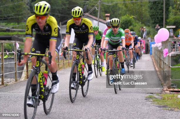 Sarah Roy of Australia / Amanda Spratt of Australia and Team Mitchelton-Scott / Green jersey / during the 29th Tour of Italy 2018 - Women, Stage 10 a...