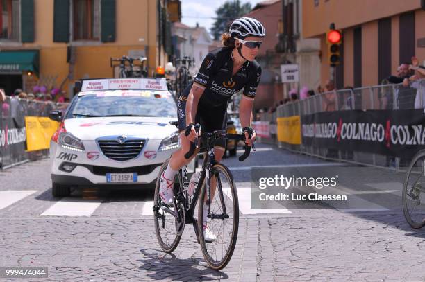 Audrey Cordon of France and Team Wiggle High5 / during the 29th Tour of Italy 2018 - Women, Stage 10 a 120,3km stage from Cividale del Friuli to...