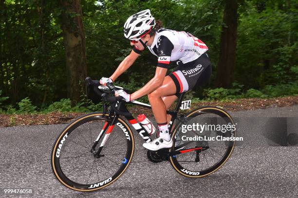 Juliette Labous of France and Team Sunweb / during the 29th Tour of Italy 2018 - Women, Stage 10 a 120,3km stage from Cividale del Friuli to Cividale...