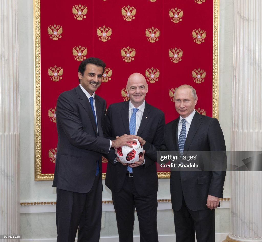 Handover ceremony for the 2022 World Cup