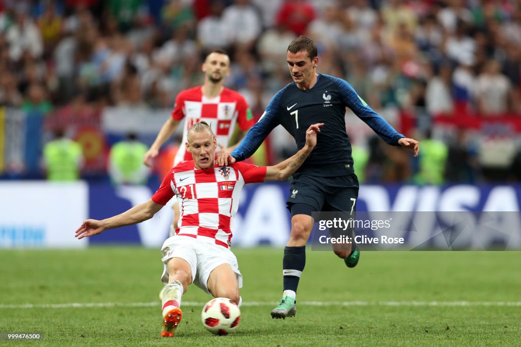 France v Croatia - 2018 FIFA World Cup Russia Final