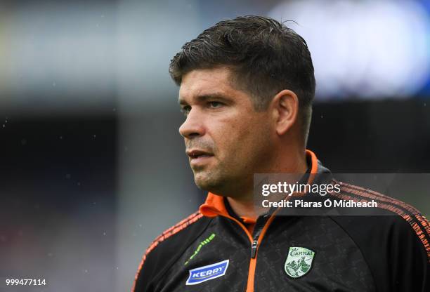 Dublin , Ireland - 15 July 2018; Kerry manager Éamonn Fitzmaurice during the GAA Football All-Ireland Senior Championship Quarter-Final Group 1 Phase...