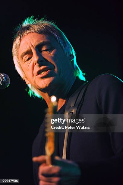 Paul Weller performs on stage at the Live Music Hall on May 18, 2010 in Cologne, Germany.