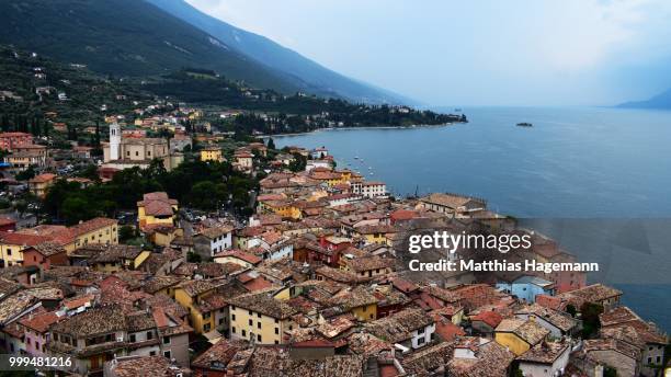 malcesine - malcesine stock pictures, royalty-free photos & images