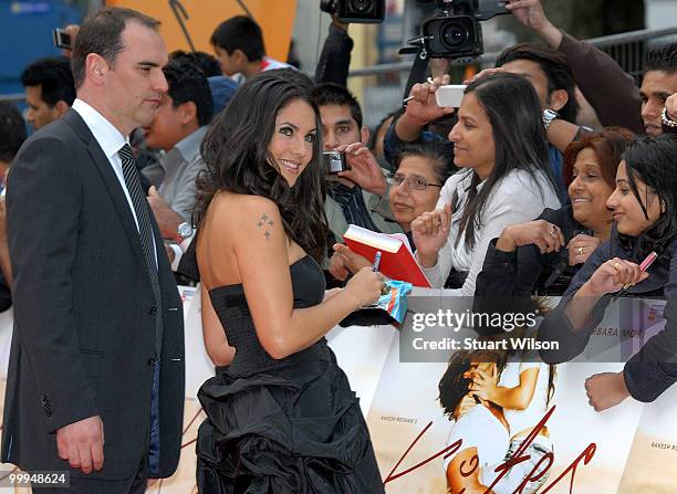 Barbara Mori attends the European Premiere of 'Kites' at Odeon West End on May 18, 2010 in London, England.