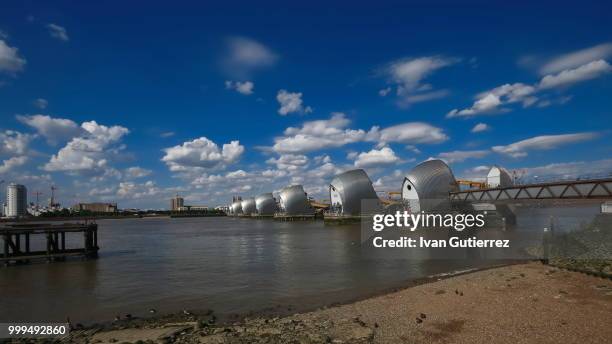 Thames Barriers High-Res Stock Photo