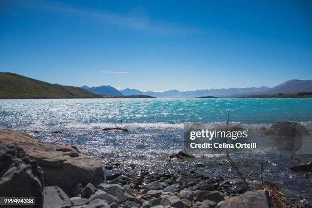 lake tekapo - tekapo stock pictures, royalty-free photos & images